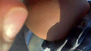 Petite Ebony Bent Over for Quick Doggystyle Fuck Before Class