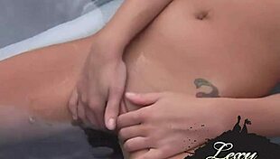 hey lexy lohan, that jacuzzi fingering on your wet pussy looks so orgasmic with those natural tits