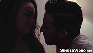 Athena Faris Moans Wildly As Muscular Stepbro Lucas Frost Delivers Rough Pussy Pounding And Muff Dive
