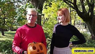 pumpkin slave dolly gets crushed in vengeful creampie gangbang revenge