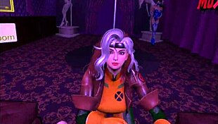 Rogue's VR Cosplay Purple Dream Lets Bunny Care for You Intensely!