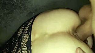 athletic 37 year old fitness wife in stockings homemade pov pounding