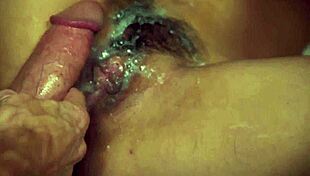 what happens when hairy petite teen gags on cock throat-deep?