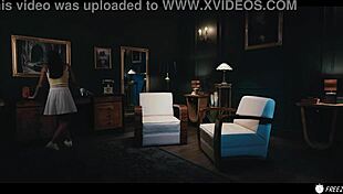 brunette latina freezes time pranks coco bae sucking her tits lesbian fetish!