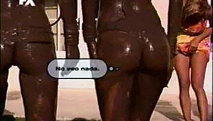 Latina Mud Wrestling Catfight Clash