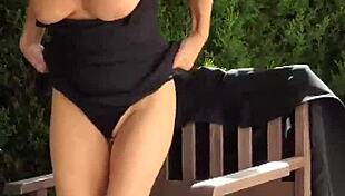 i'm the hot mature teacher fingering my wet shaved pussy