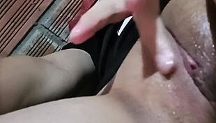 Colombian Beauty Fingers Herself Teasingly in Sexy Display