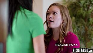 Sexy Stepmom Reagan Foxx Licks Pussy with Katie Kush and Big Ass Kendra James