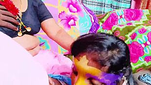 oh fuck yes desi family threesome pounds with telugu dirty talk nonstop!