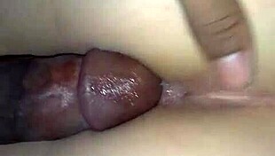 Hey this monster bbc pounds my wet pussy doggystyle from behind so deep