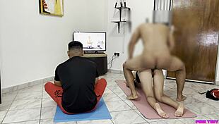 dude your girl's yoga trainer bends her over doggystyle right in front of you ntr cuck