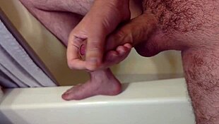 Masturbation Session Before Steamy Shower Hits
