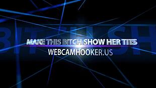 Webcam milf hides giant boobs secret