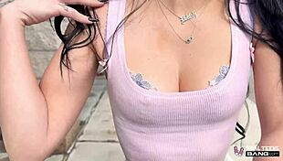 What if delilah dagger's shaved pussy couldn't resist that monster cock piercing her skinny frame?