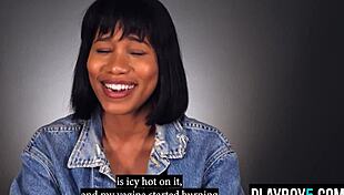 black milf jenna fox masturbates solo to shuddering orgasm