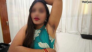 Desi stepsister gets salon armpit trim. Stepsib pounds her hard roughly instead.