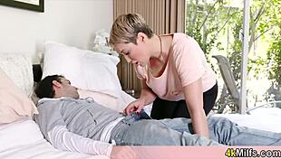 my stepmom's weekend idea turned into wild milf teen taboo suck and fuck