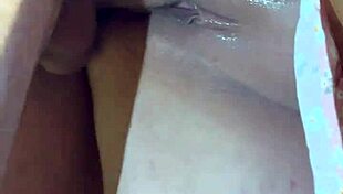 wifey drops to knees sucking my cock then i fuck her milf tits good homemade style