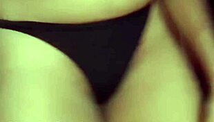 Thong-Clad Beauty Dances Seductively To Tempt House Boy's Desires