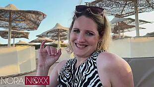want this german housewife goddess to humiliate you on the beach?