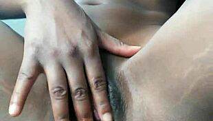 what if her juicy ebony pussy drips wet while fingered on webcam after clothes ripped off