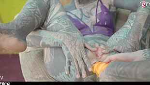 two heavy tattoo croatian girls gaping asses fucked huge cock atm prolapse split tongue bj