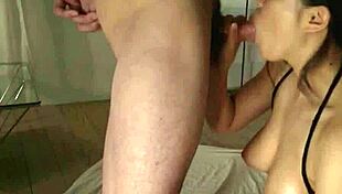 Saki Sudou Stockings Blowjob Fulfills Messy Hooters Fantasies Perfectly