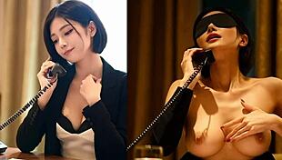 i catch this korean webcam girl doing her secret ai show