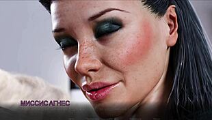 big titted ebony milf fucked rough doggystyle missionary licking 😈🍆