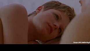 Whoa, Jennifer Jason Leigh flashes her big tits in Miami Blues!