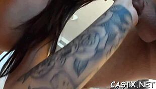 playgirl shows up for casting interview then gets hardcore fucked on reality porn