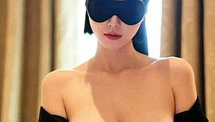 i catch this korean webcam girl doing her secret ai show