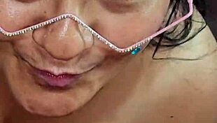 watch this fat bbw get fucked hard and swallow cum!