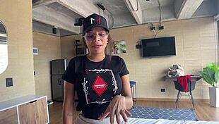 colombian busty big ass milf latina debuts in rough pov casting deepthroat cowgirl rimjob monster cock