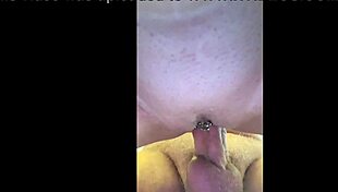 milf slut's pierced pussy farts wildly during dirty close-up fuck i feel it all