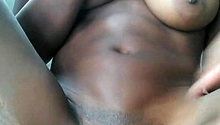 what if her juicy ebony pussy drips wet while fingered on webcam after clothes ripped off