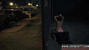 teen gags hard on cock first time while choked and dominated