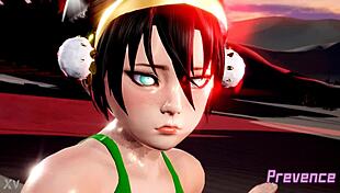 prevence toph shakes her cartoon ass twerking wild