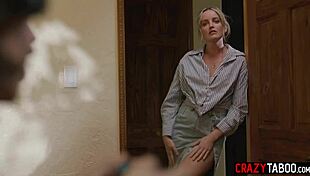 petite asian stepsis lulu chu catches stepbro jerking to hot milf stepmom taboo