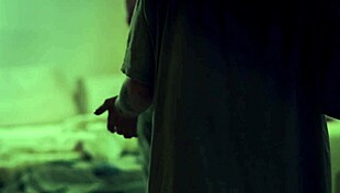 Screaming redhead stepmom's wet pussy pounded roughly. Cum covers her slutty body after loud sex.