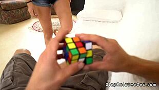 Big Cock Pounding Petite Asian Stepsister Hard