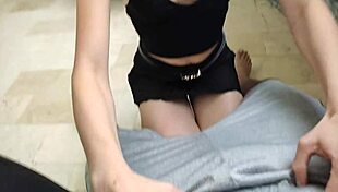 latina teen boobs bent over for creampie doggystyle deepthroat