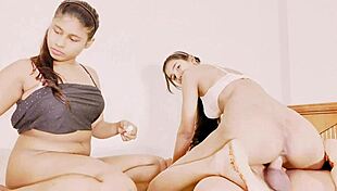 whoa uttaran20's hot threesome has petite brunette milf squirting everywhere 😍💦