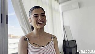 whoa voluptuous tattooed spanish nadja chats hot then gulps torbe's cum 😍💦