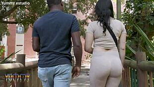 Street pickup Colombian slut gangbanged double anal after bath with friends