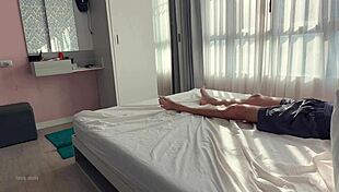 Pervy stepsis, caught watching bro jerk, now take that cock deep?