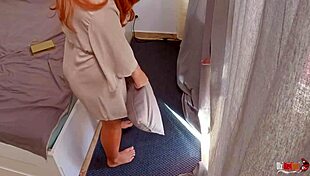 Stepmom Sucks My Jerking Dick Then Swallows Creampie After Pussy Fuck Colombian Milf.