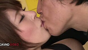 Curvy Japanese Ririsu Ayaka's teasing double allure