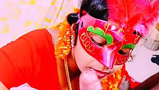 Crazy! Telugu Couple Pounds Tight Pussy with Dirty Talk Hardcore!