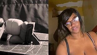 shy girl with massive gg tits humiliates my small cock outdoors in public